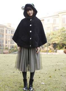 korea new style cute girl ears cape jacket(2 color)  