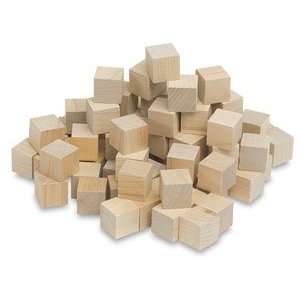   Wooden Blocks   3/4, Wooden Blocks, 72 Pieces Arts, Crafts & Sewing