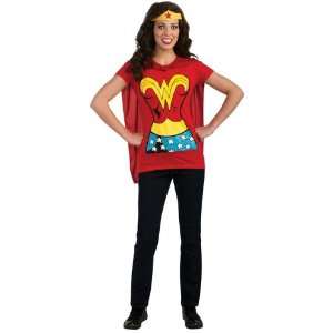  Wonder Woman T Shirt Adult Costume Kit Small Toys & Games