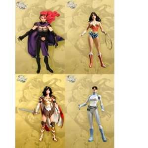 Wonder Woman Action Figures Set of 4 Toys & Games