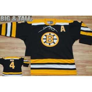  Big & Tall Gear   EDGE Boston Bruins Authentic NHL Jerseys #4 Bobby 