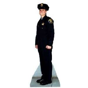  Police Officer (Female) Life Size Standup Poster