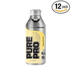ABB Performance Pure Pro 35 Shake, Vanilla Smoothie, 11 Ounce Cans 
