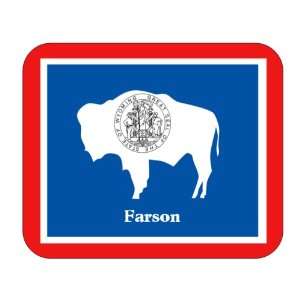  US State Flag   Farson, Wyoming (WY) Mouse Pad Everything 