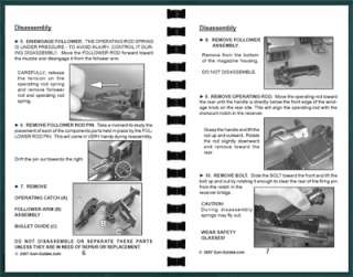 M1 Garand Gun Guide Rifle Manual Book Take Down M 1  