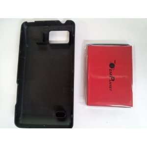 TheOEMPlanet Motorola DROID BIONIC 4G 4200mAh Extended Battery + Back 