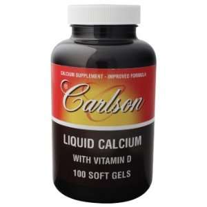  Carlson Laboratories   Liquid Calcium With Vitamin D, 100 
