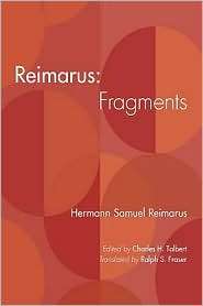 Reimarus Fragments, (1606088912), Hermann Samuel Reimarus, Textbooks 