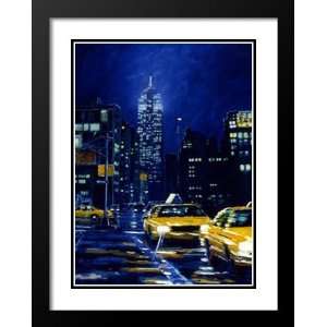  Peter Bradtke Framed and Double Matted Art 33x41 Empire 