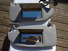 SET 01 02 03 04 05 06 07 VOLVO XC70 SUNVISORS W/HOMELINK BUTTONS GRAY 