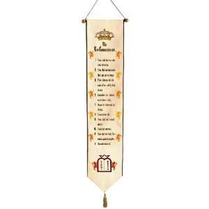  Banner   Ten Commandments (36x7) 