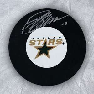  BRENDAN MORROW Dallas Stars SIGNED Hockey PUCK Everything 