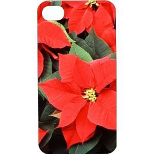   Perfect Pointsettias iPhone Case for iPhone 4 or 4s from any carrier