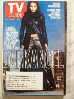 TV Guide Nov 25 Dec 1 2000 Dark Angel Jessica Alba  