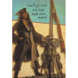 Get Well Card Pirates of the Carribbean Dead Mans Chest Youll Get 
