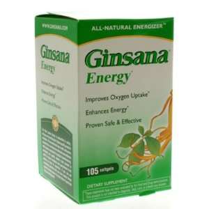  Alan James Group   Ginsana Extract 60 SoftGels Health 