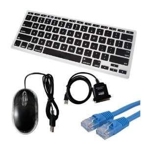  SKQUE PREMIUM OPTICAL MICE MOUSE+BLACK SILICONE KEYBOARD 