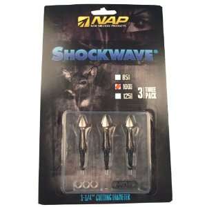   Pk. New Archery Products Shockwave Broadheads