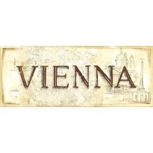    Vienna Finest LAMINATED Print Ann Brodhead 20x8