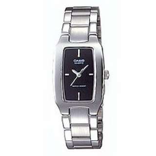 Casio Classic Ladies White/Blue/Pink Casual Watch WR Stainless Steel 