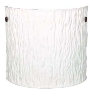   Two Light Compact Fluorescent Wall Sconce with Bron