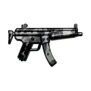  BrickArms 2.5 Scale LOOSE Weapon Combat SMG GUNMETAL with 