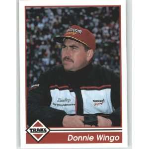 1992 Traks #86 Donnie Wingo   NASCAR Trading Cards (Racing 