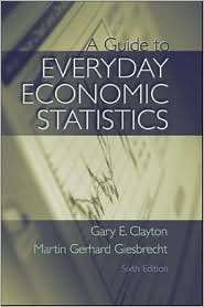   Economic Statistics, (0072873299), CLAYTON, Textbooks   