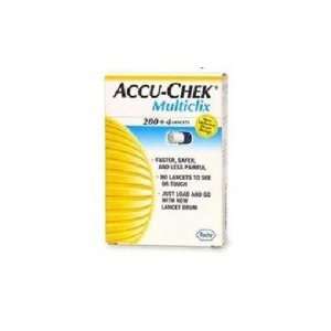  Accu chek Multiclix Lancets 200+4 (204) Health & Personal 