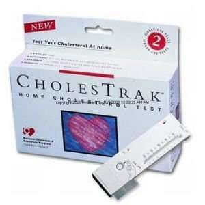  CholesTrak Home Cholesterol Test Kit    1 Each    ACU80202 