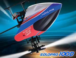 Nine Eagles Solo pro 100D 3D (280A) 6CH Flybarless RC Micro 3D 