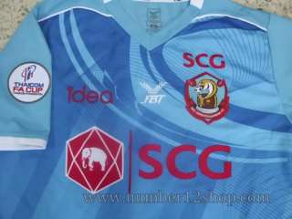 Thailand SCG Samut Songkhram FC.Soccer Jersey Home 2011 FA CUP PATCH 
