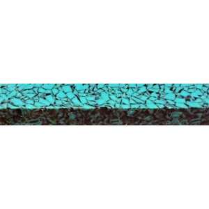   Crushed Turquoise Acrylic Acetate Pen Blank 3/4 x 5 