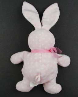 EUC  MY FIRST EASTER Pink Dot Bunny Rabbit Lovey  
