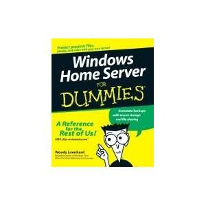 Windows Home Server For Dummies [PB,2007] Books