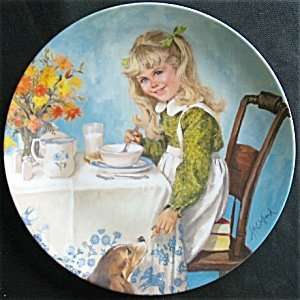  Beckys Day Breakfast by John McClelland Collector Plate 