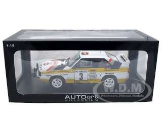18 scale diecast model of Audi Sport Quattro #3 Rally Monte Carlo 