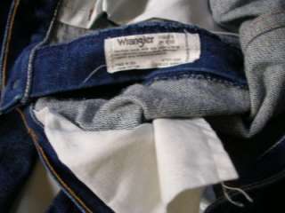 lot 2 pair Wrangler blue denim jeans both size 34X30 1original style 
