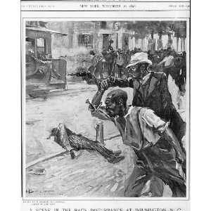  Wilmington,NC,race riot,1898,Black men firing handguns 
