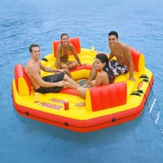 INTEX Pacific Paradise Lounge Island River Tube Raft  