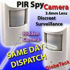 HIDDEN PIR COVERT CCTV CAMERA 1/3 SONY CCD 480TVL WOW