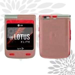 LG Lotus Elite LX610 Cell Phone Trans. Clear Protective Case Faceplate 