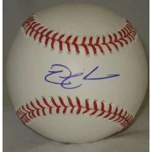 Nick Swisher Autographed Ball   Holo   Autographed Baseballs