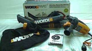 WORX TriVac WG500 12 amp All in One Electric Blower/Mulcher/Vacuum 