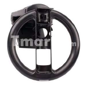  Racing Steering Wheel with Stand for Wii Black 