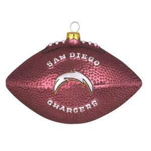    San Diego Chargers Team 5 Football Ornament