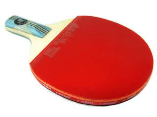   6006 Ping Pong Paddle 6 Stars Short Handle Table Tennis Racket  