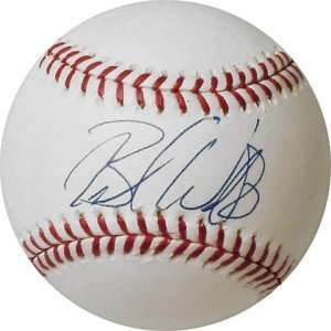  Brandon Webb Autographed Baseball