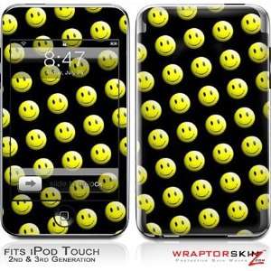   and Screen Protector Kit   Smileys on Black  Players & Accessories