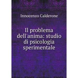   anima studio di psicologia sperimentale Innocenzo Calderone Books